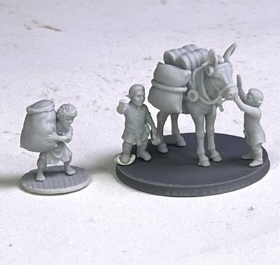 Halflings and Mule